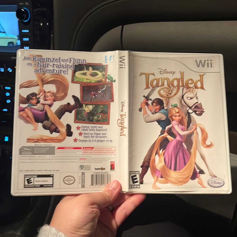 Disney Tangled Wii game